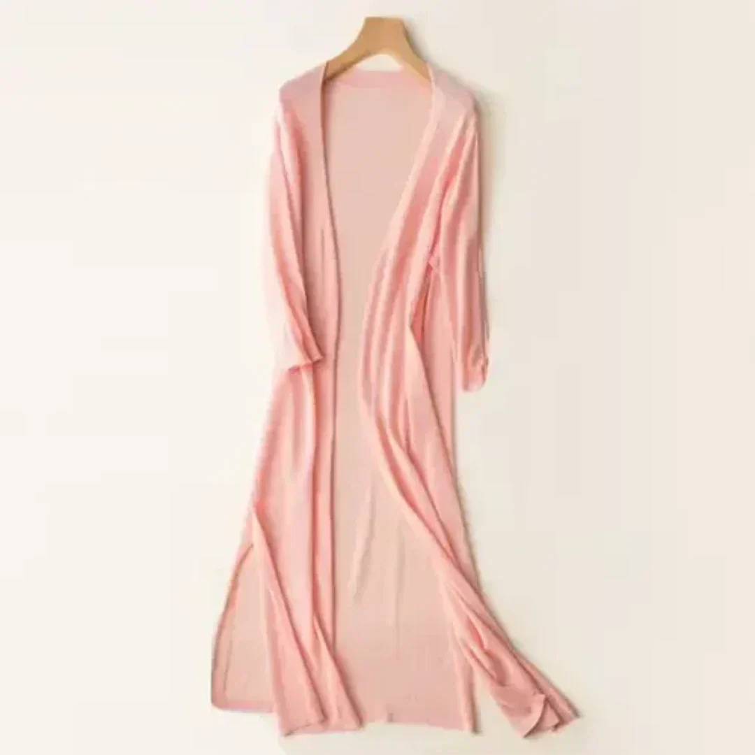Lilian | Elegant lightweight women's long jacket