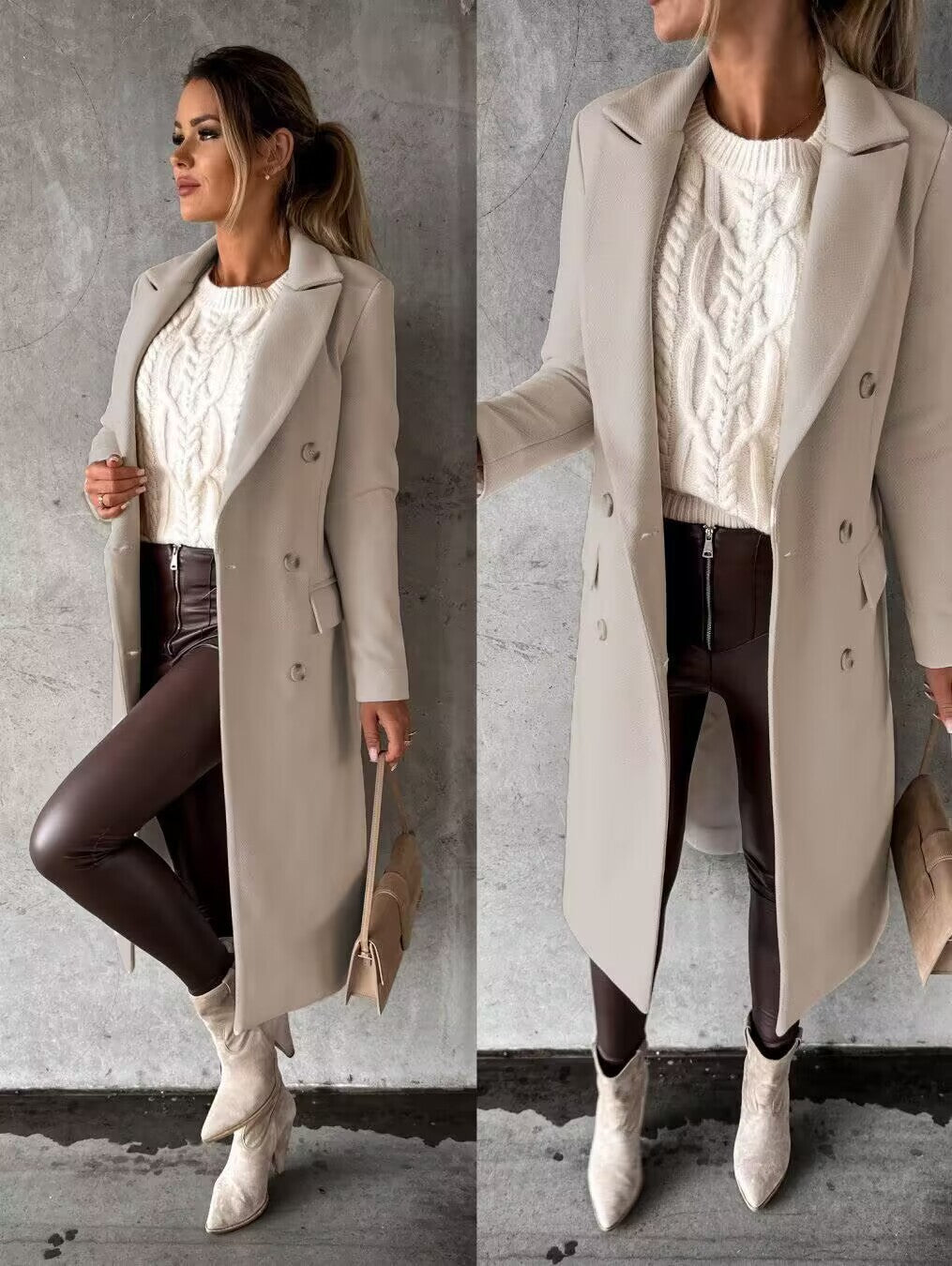 Alicia | Stylish long winter coat
