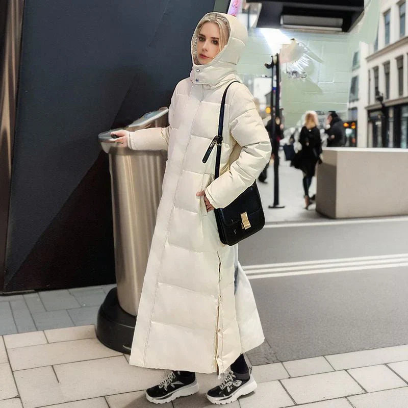Karin® | Long winter jacket with a loose fit