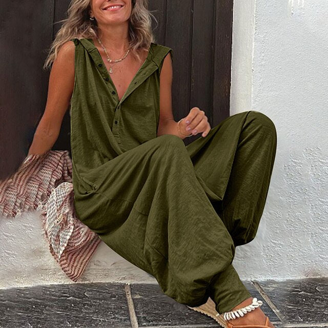 Monica® | women's sleeveless jumpsuit