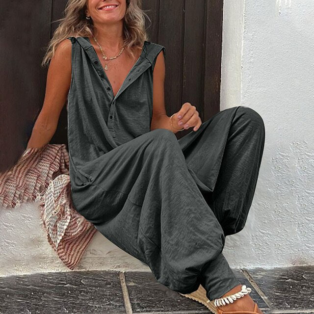 Mercedes® | women's sleeveless jumpsuit