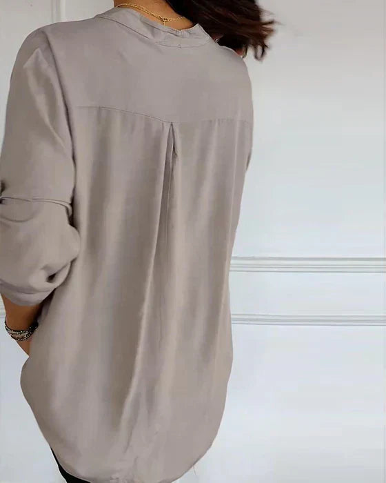 Jessica® | Casual Top With Buttons And Sequins
