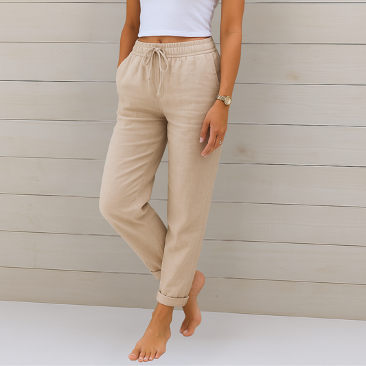 Luisa® | Breathable linen women's trousers
