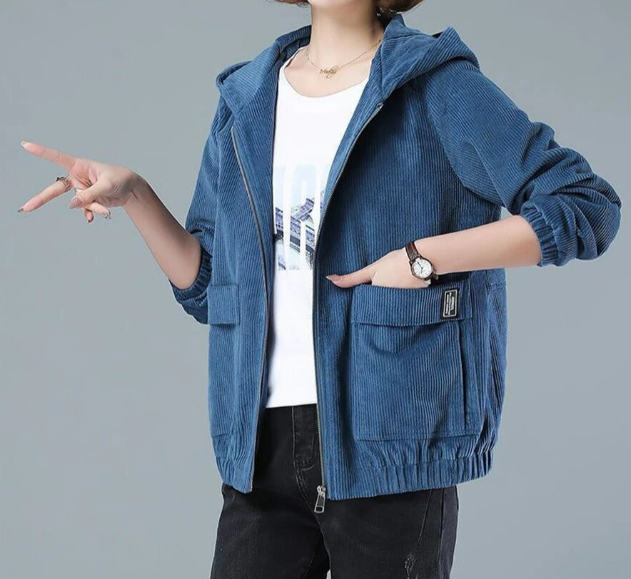 Adela | Oversized corduroy jacket