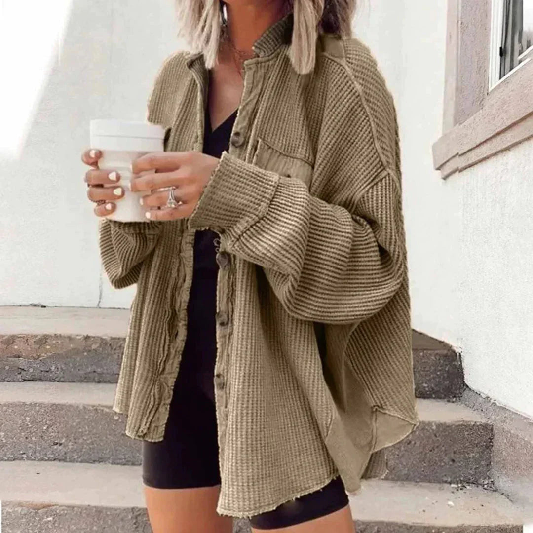 Catherine | Loose shirt jacket for women