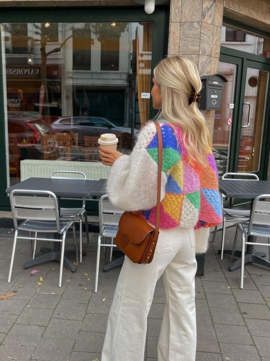 Anika | Colorful knitted sweater