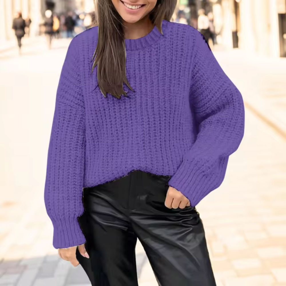 Vilma | Simple and stylish winter sweater