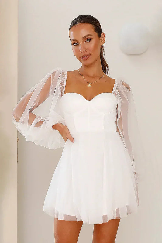 Karina® | Mini Dress White