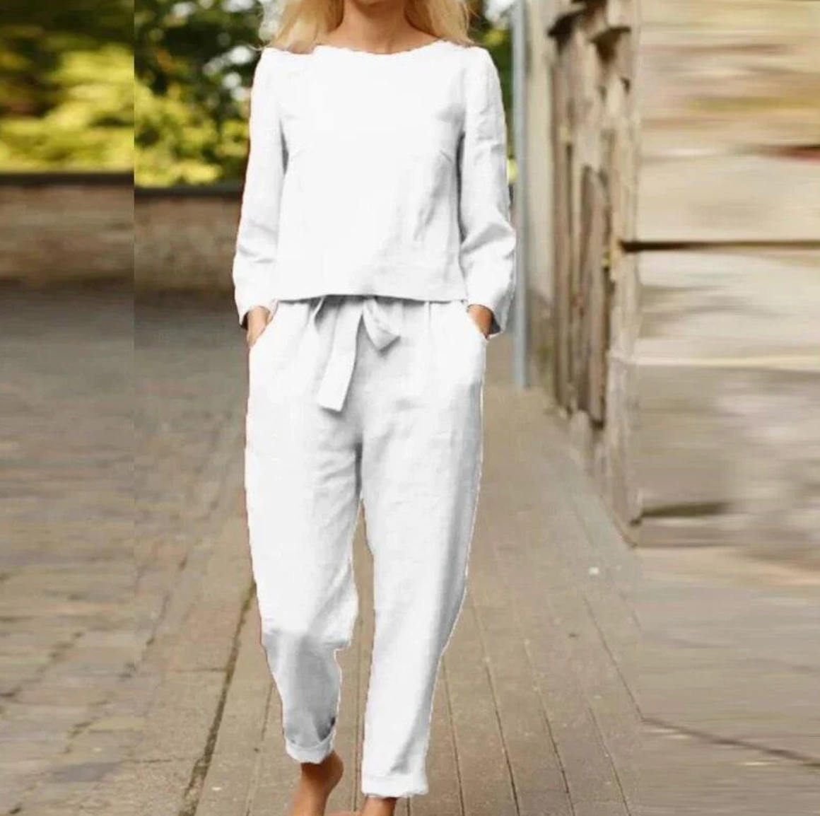 Kate® | Casual Long-Sleeved Top And Pants Set