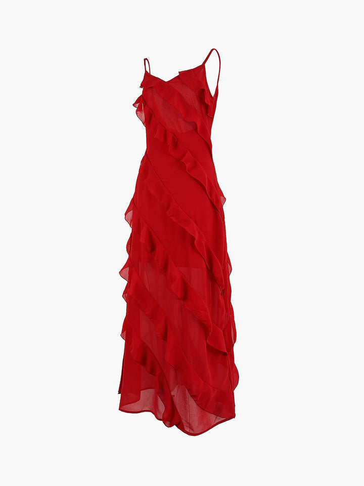 Patricia® | Elegant Long Dress With Ruffles