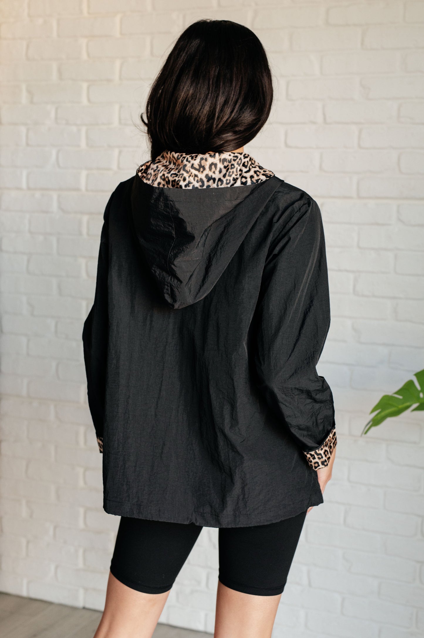 Marlene | Let's Get Wild hooded windbreaker