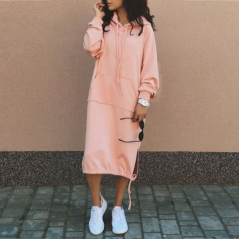 Emmy | Fashionable dress with hood
