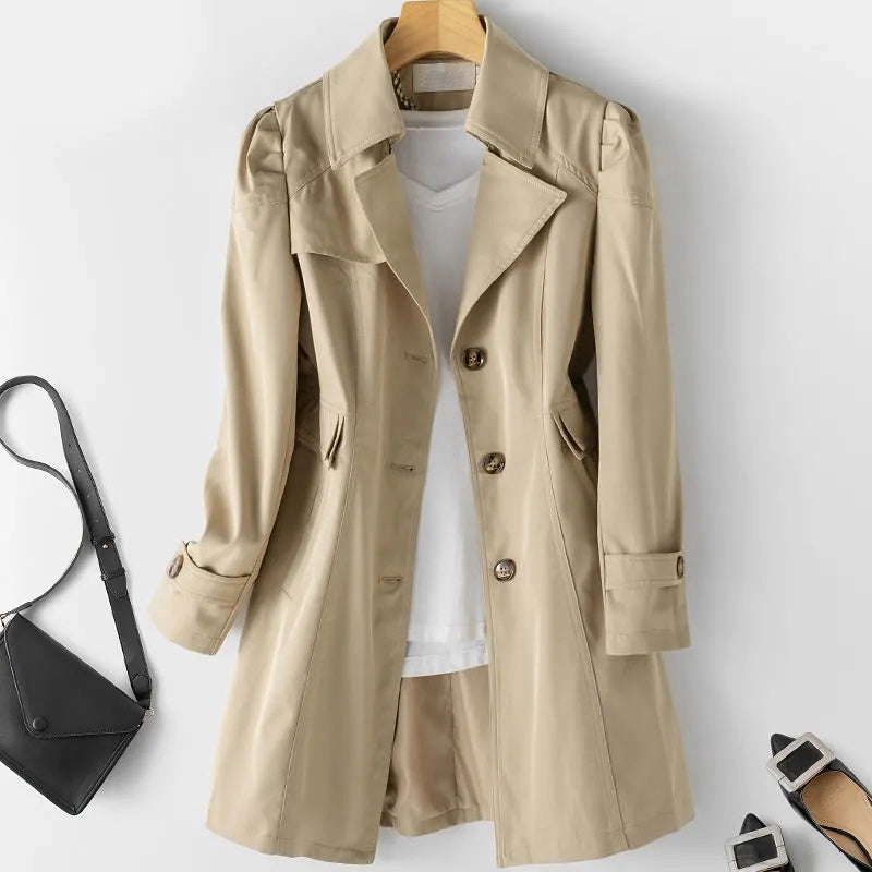 Irene | Breeze trench midi coat