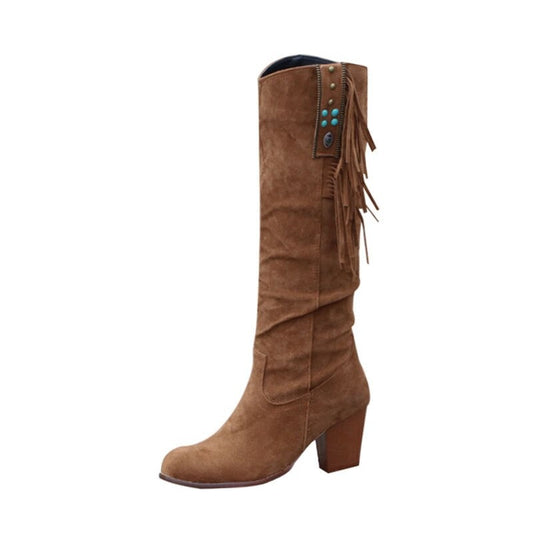 Lucrecia | Western boots made of suede