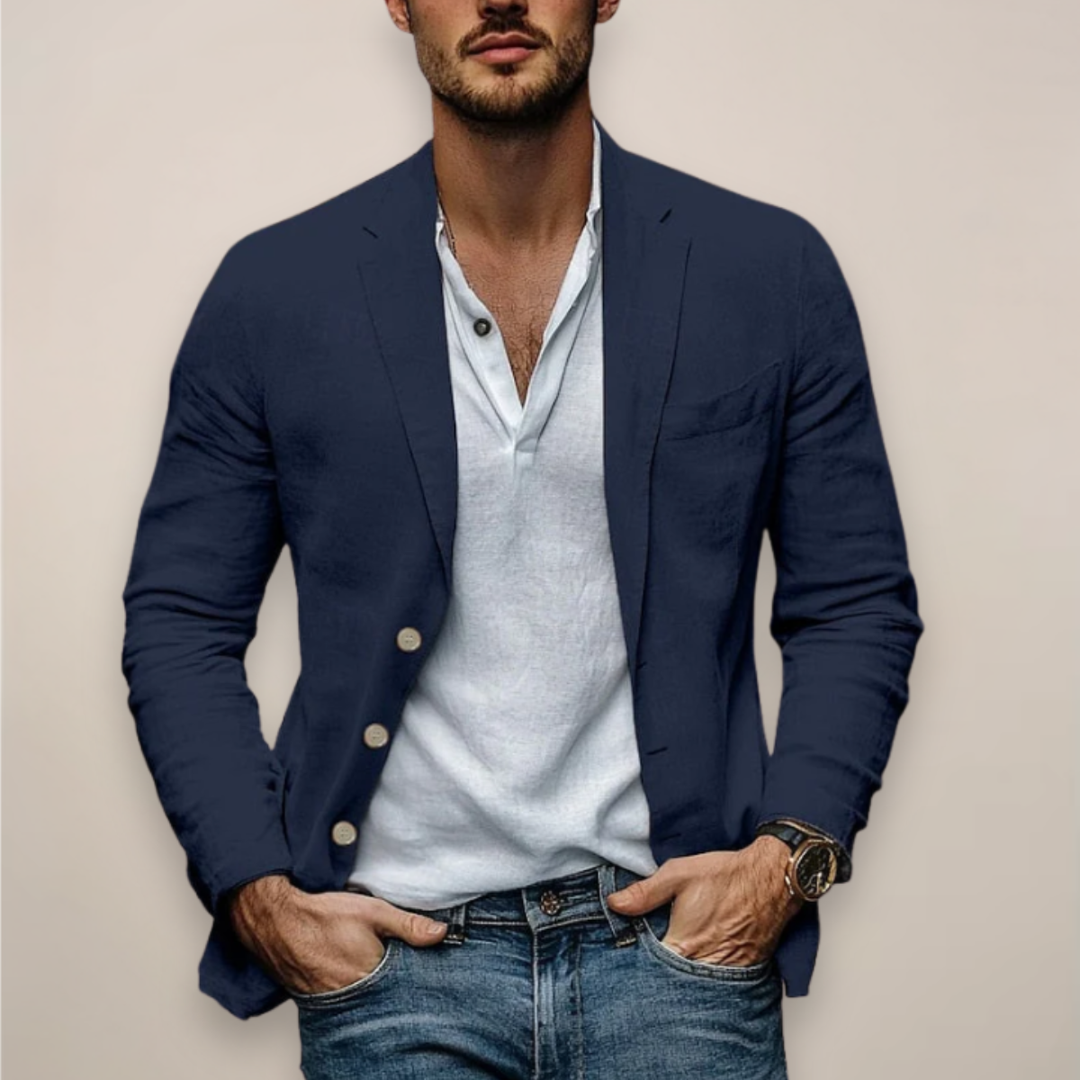 David | Men’s Casual Blazer Summer Style Modern