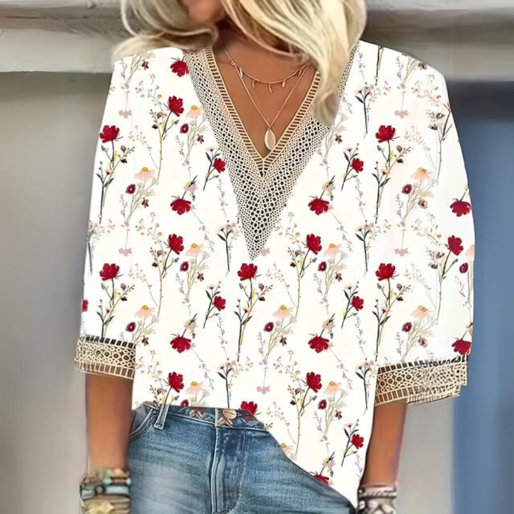 Lina | Elegant oversized blouse