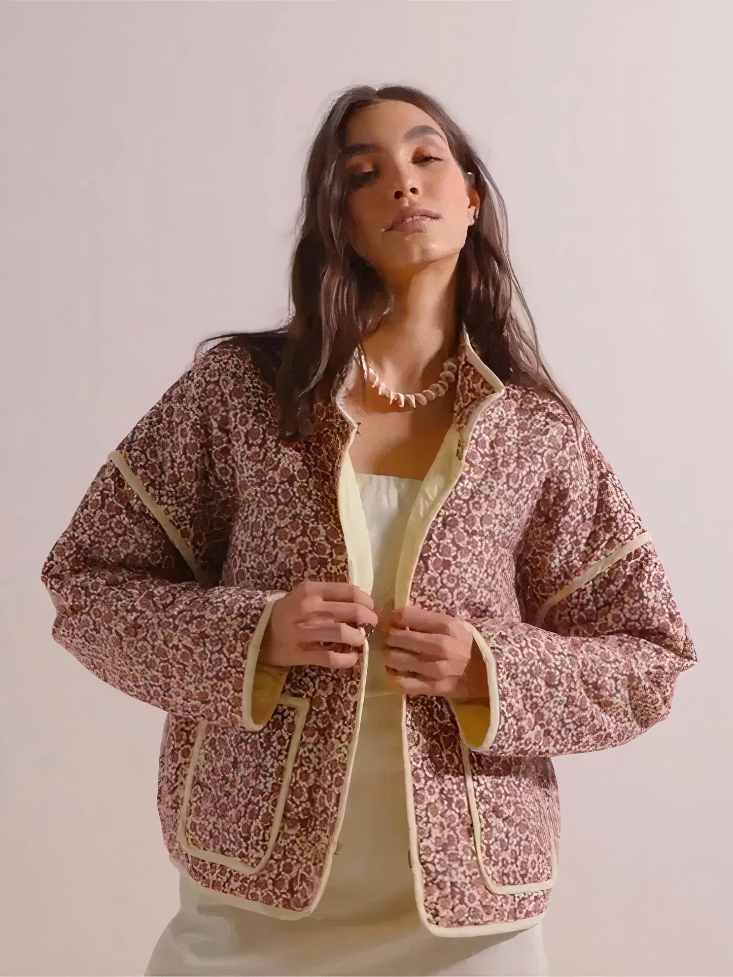 Zoe® | Vintage floral jacket for women