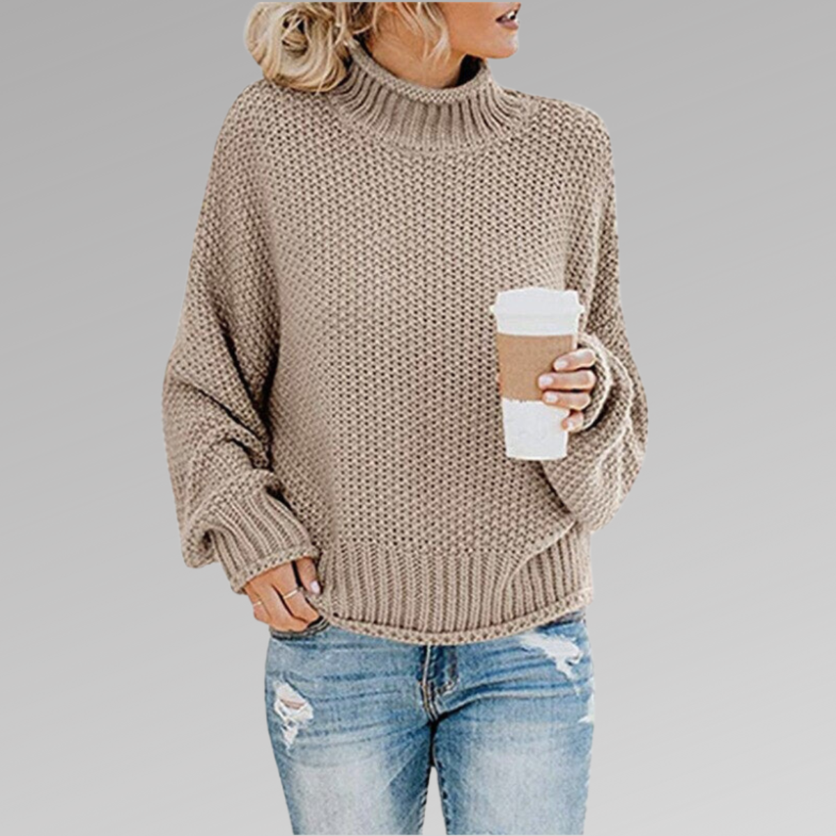 Dominique | Classic knitted sweater