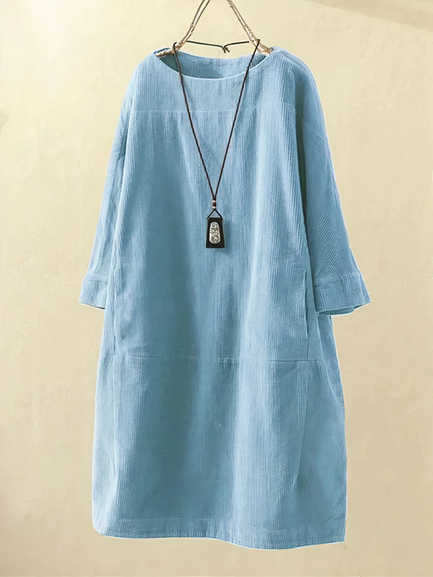 Mara® | Loose And Comfortable Corduroy Dress