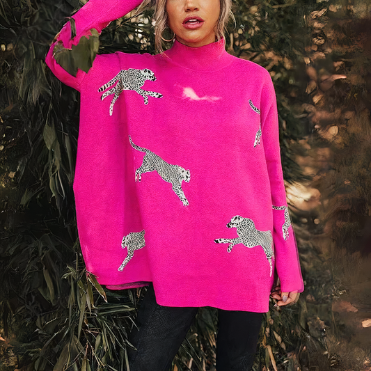 Fernanda | Leopard print sweater
