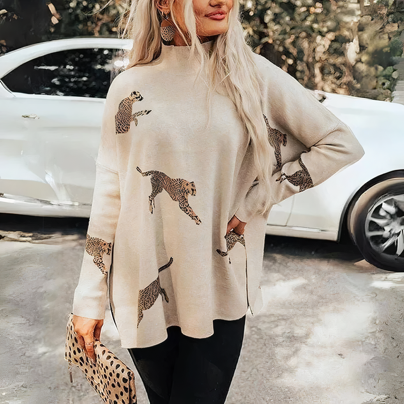 Fernanda | Leopard print sweater