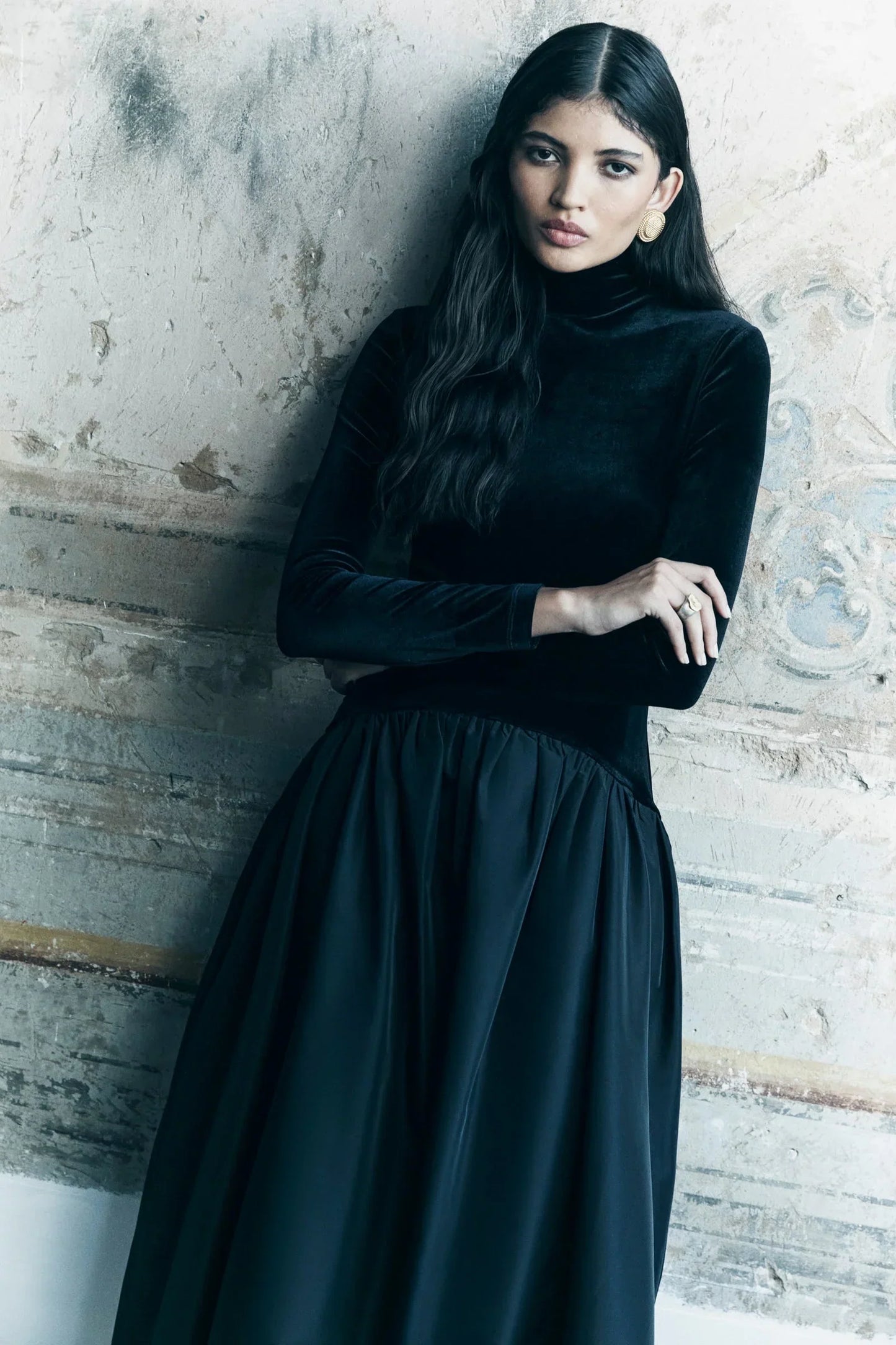 Marta® | Long-Sleeved Midi Dress