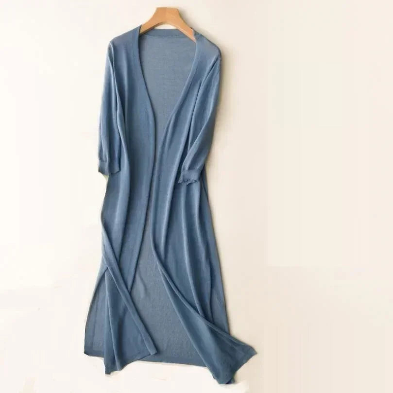 Danielle | Women’s Casual Relaxed Fit Long Cardigan