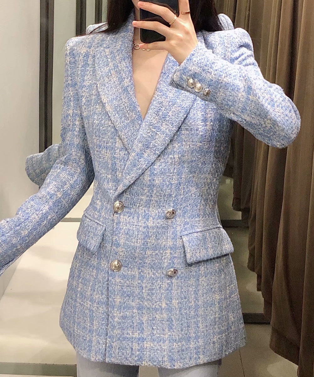 Renate® | Women's double-breasted tweed coat