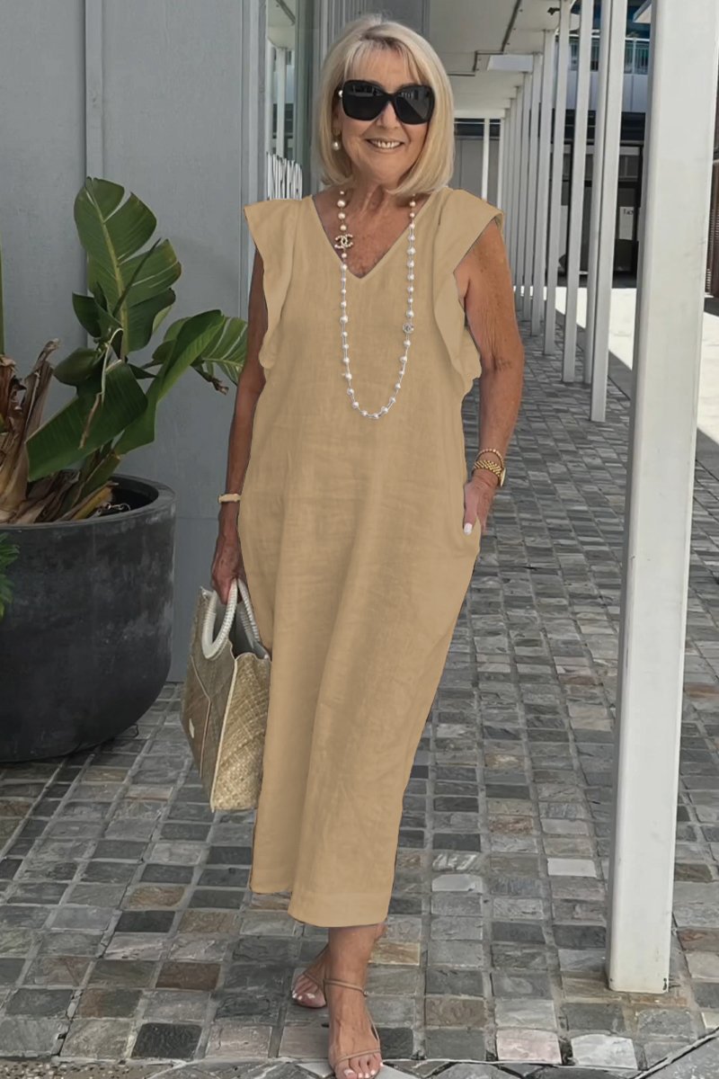 Hallie | Stylish Sleeveless Dress for Summer