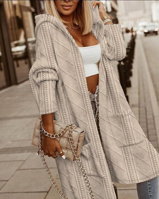 Jimena® | Long hooded jacket for women