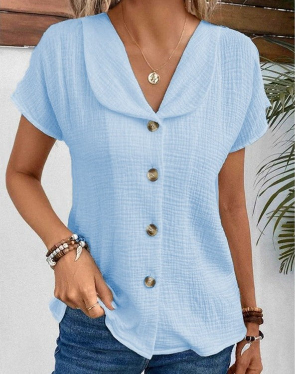 Mary® | Elegant Button Up Blouse