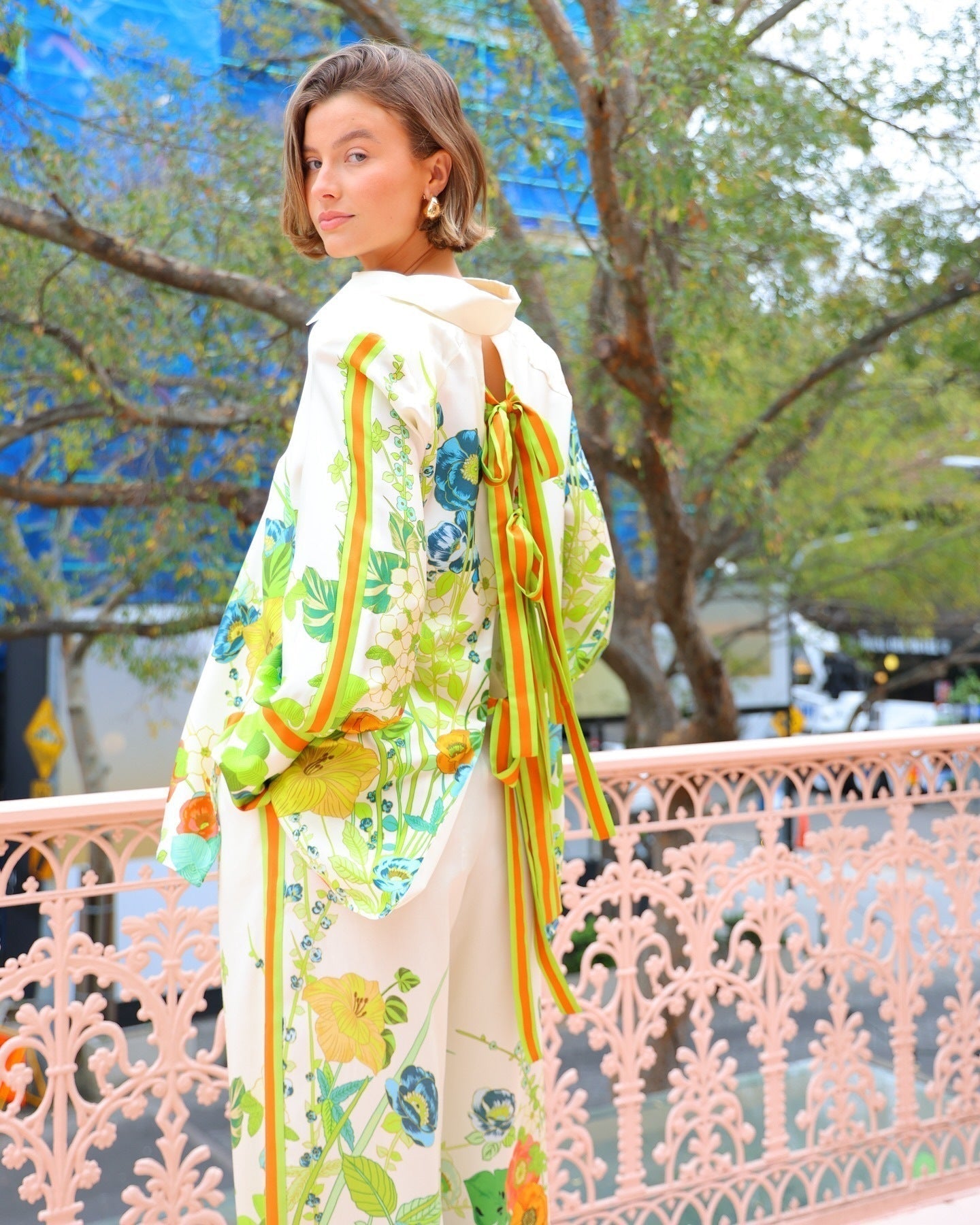 Pocahontas® | Women's floral print two-piece set