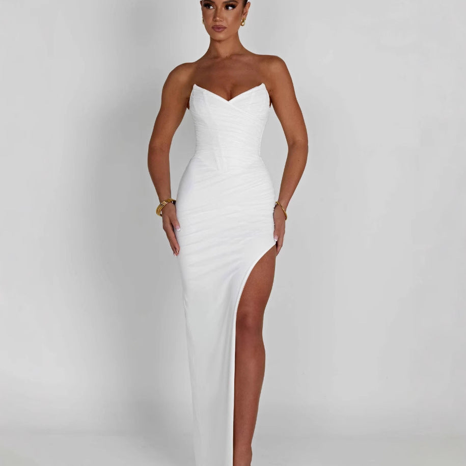 Marina® | Women'S Evening Dress With Elegant Design And High Slit
