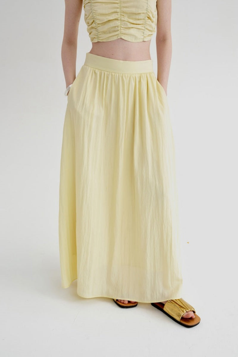 Georgina® | Sleeveless Bandeau Top With Pleats