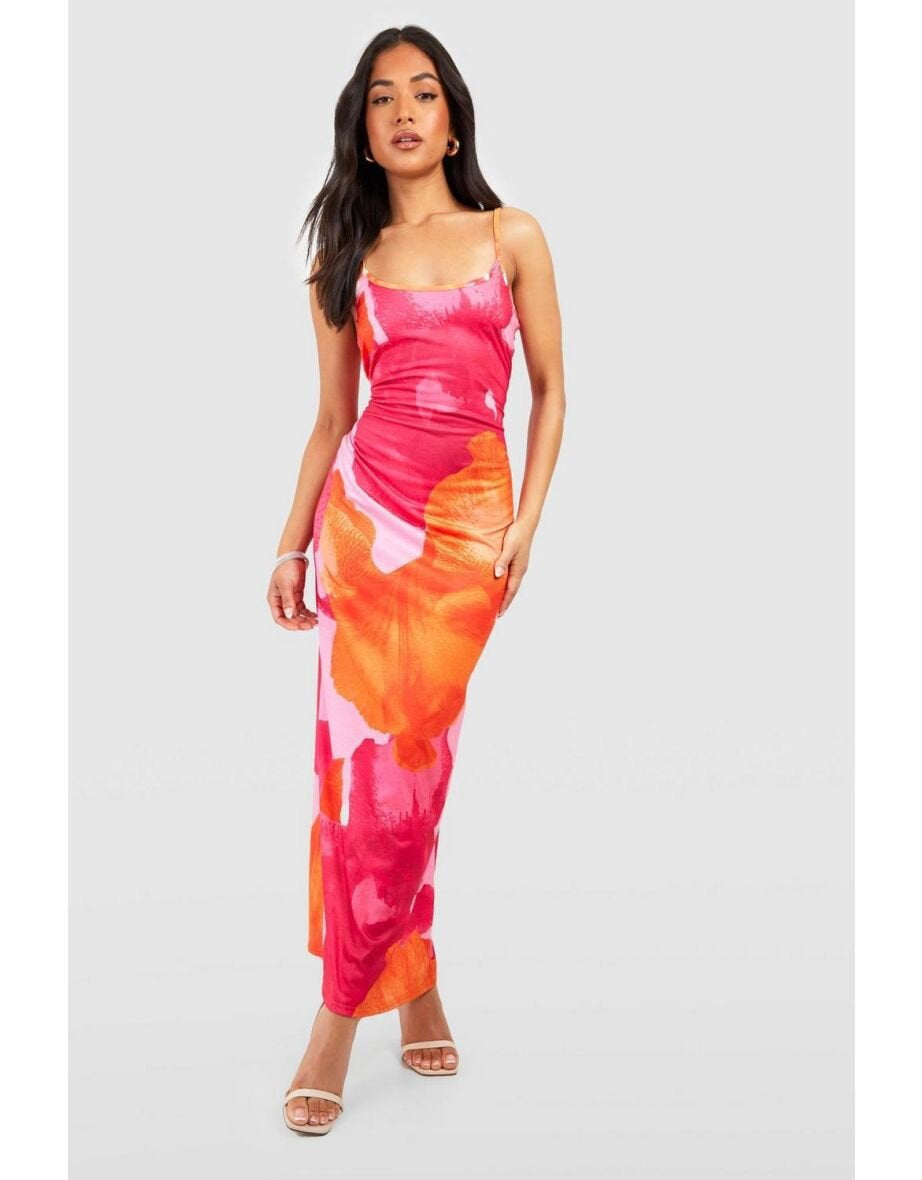 Lucía® | Women'S Flower Briefs Maxi Dress