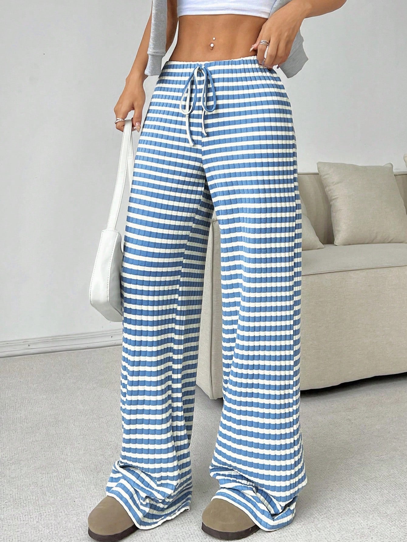 Paloma® | Women'S Comfortable And Casual Leisure Trousers With Elastic Waistband