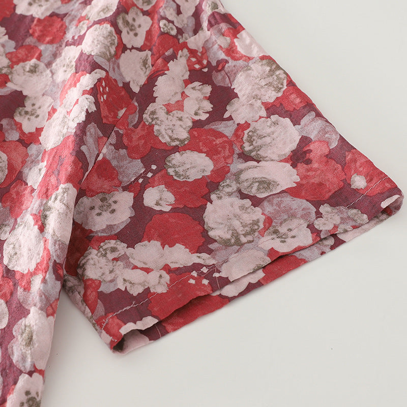 Zoraida® | Women'S Loose-Fitting Blouse With Floral Design