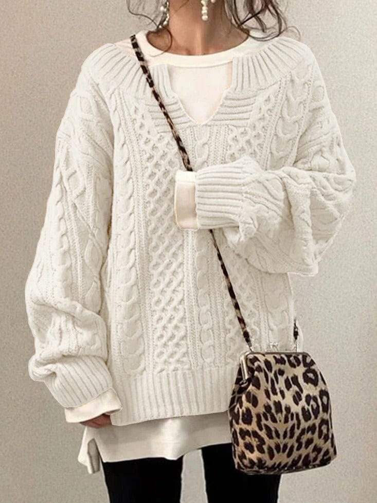 Irene | Casual knitted sweater for women