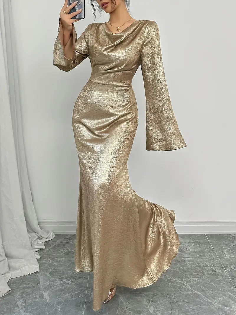 Nadia® | Women'S Evening Dress With Shiny Surface