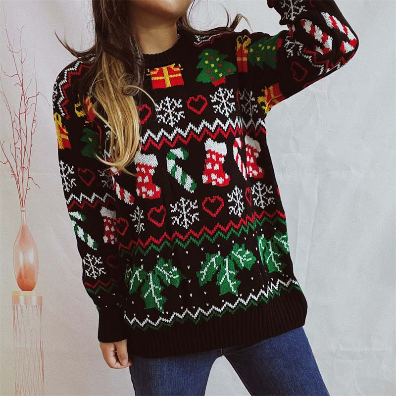 Antonella® | Pull de Noël decontracté and jersey