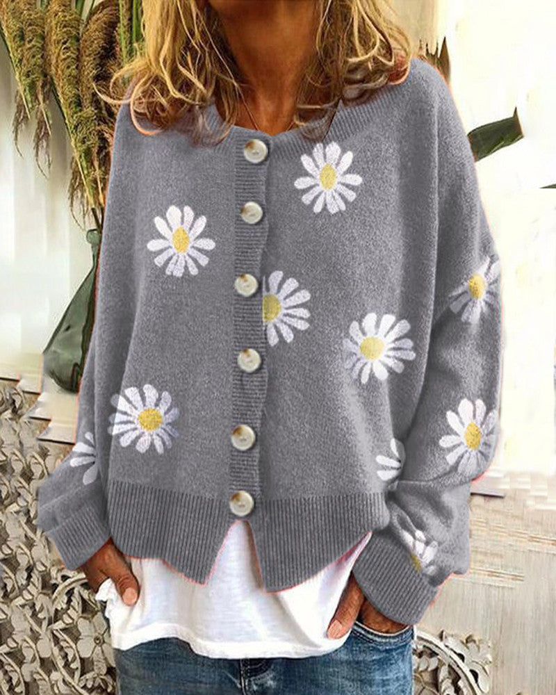 Jette | Women's jacket with daisy design