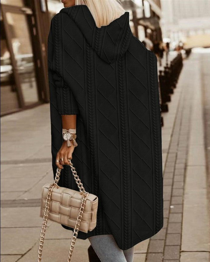 Jimena® | Long hooded jacket for women