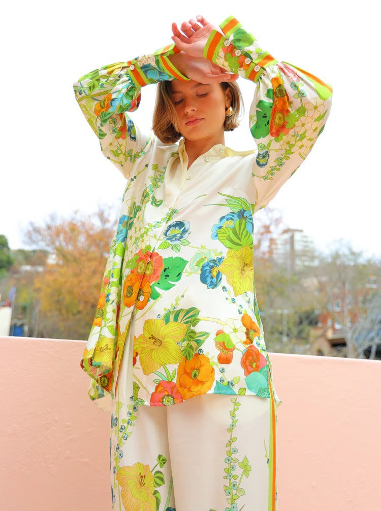 Paula® | Women's floral print two-piece set