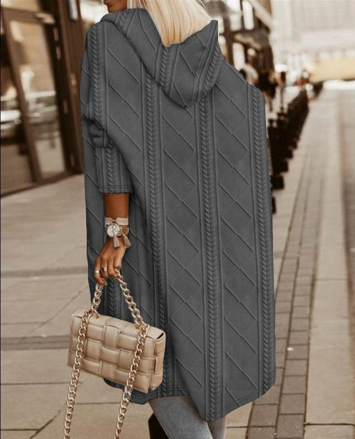 Jimena® | Long hooded jacket for women