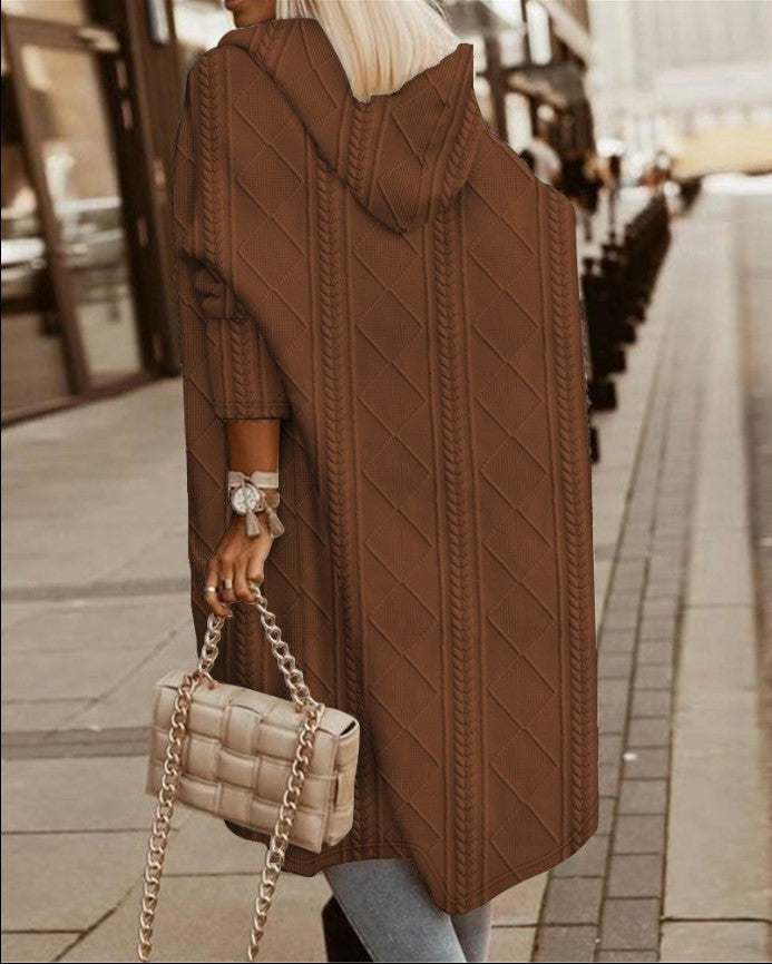 Jimena® | Long hooded jacket for women