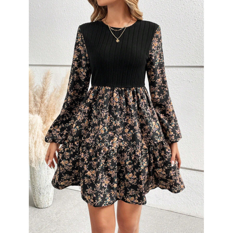 Rita® | Women'S Floral Dress With Ruffle Hem