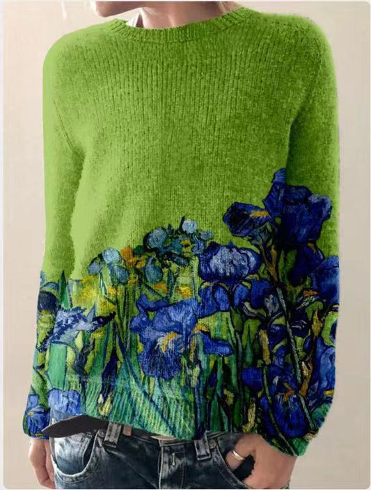 Lorena® | Pull à fleurs brodees for women