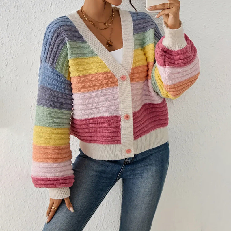 Marilyn | Women's Oversized Button-Front Cardigan