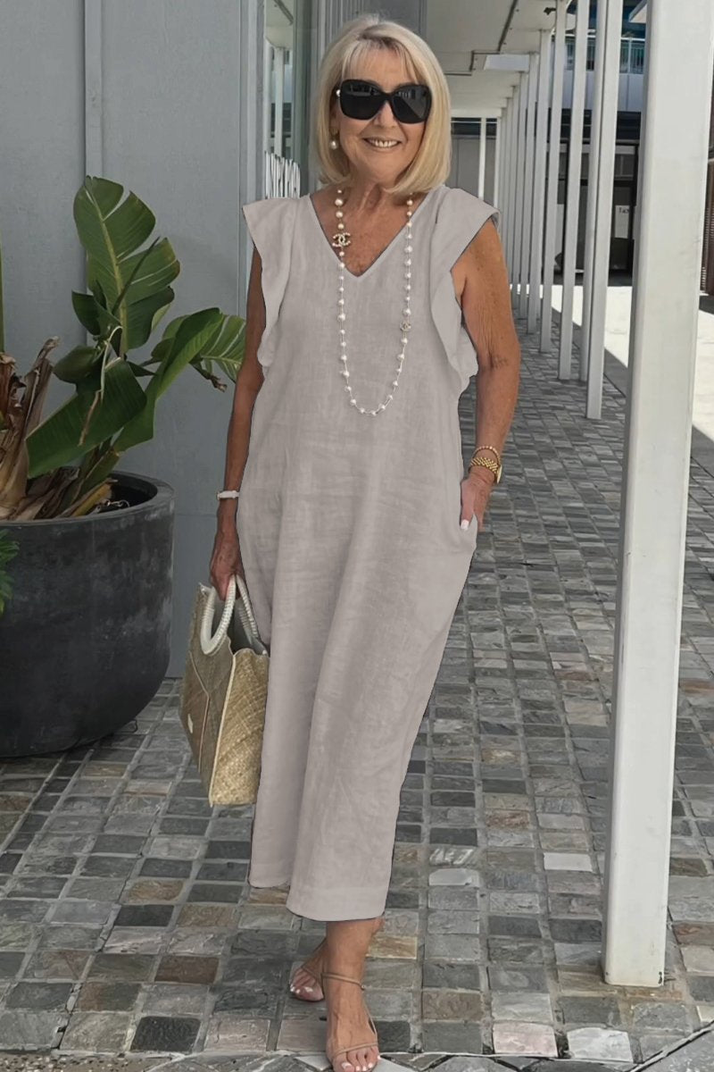 Hallie | Stylish Sleeveless Dress for Summer