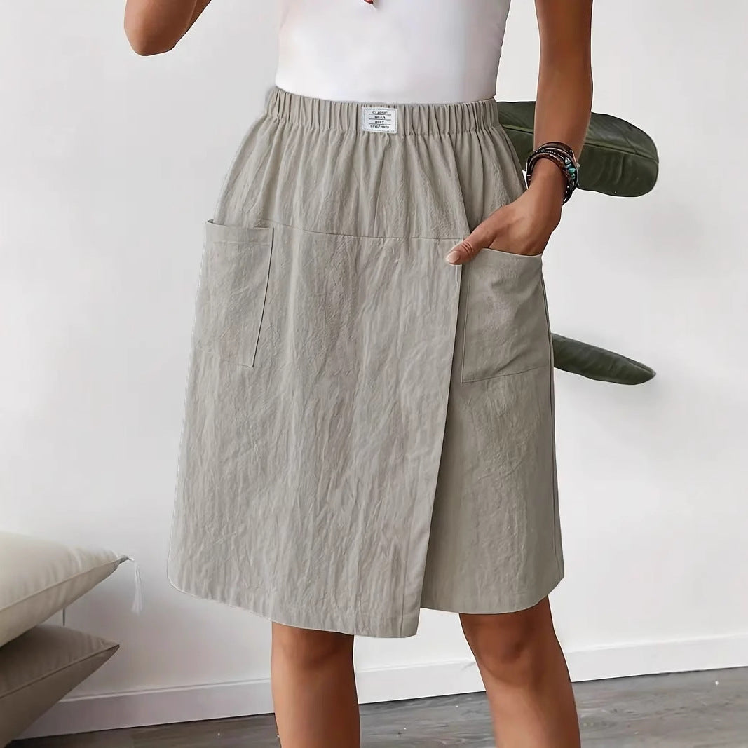 Rebeca® | Women'S Comfortable And Stylish Shorts With Elastic Waistband